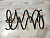 Пружина передняя TOYOTA NOAH 01-07/TOYOTA VOXY 01-07 LH=RH OBK