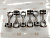 Поршень с шатуном Toyota Land Cruiser VJA300 V35AFTS (2) левый