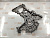 Крышка ГРМ Hyundai ix55 D6EA нижняя