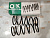 Пружина задняя NISSAN BASSARA/PRESAUGE 98-03 OBK